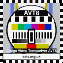 AVT8 SSTV BBC-style colour test card