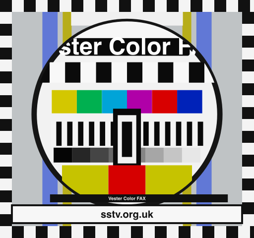 Vester Color FAX SSTV BBC-style colour test card