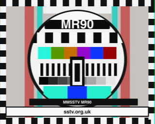 MR90 SSTV round-trip decoded test card